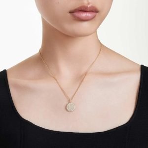 Swarovski Meteora Pendant – White, Rhodium Plated